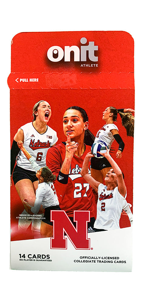 2024 NIL Nebraska Huskers College Volleyball Trading Cards - 14 Pack