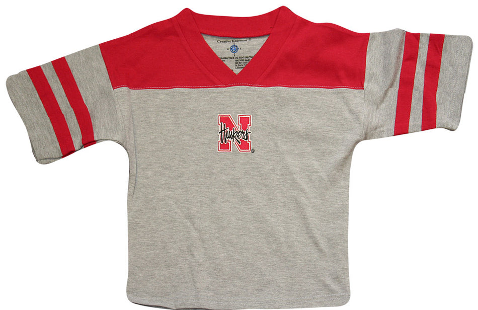 Husker Toddler Football Tee