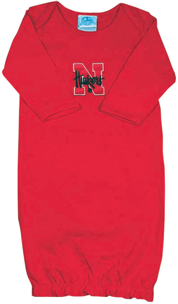 Red Layette Gown