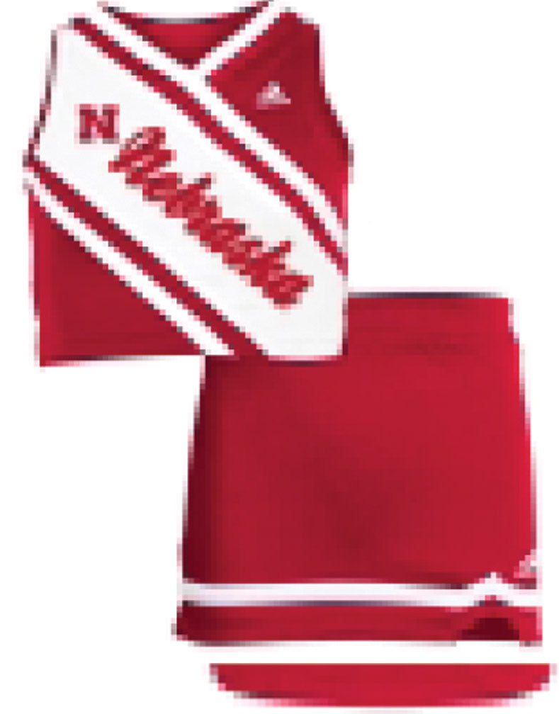 ADIDAS TODDLER 2 PIECE CHEERLEADER SET