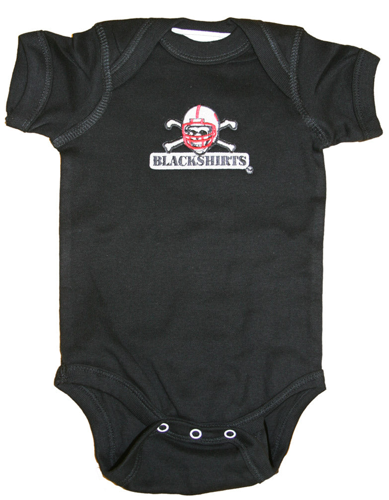 BLACKSHIRTS BLACK ONESIE