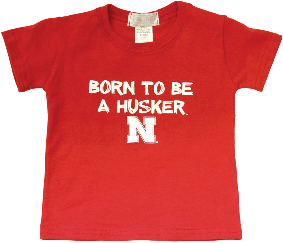 3ST BORN TO BE RED INFANT TEE