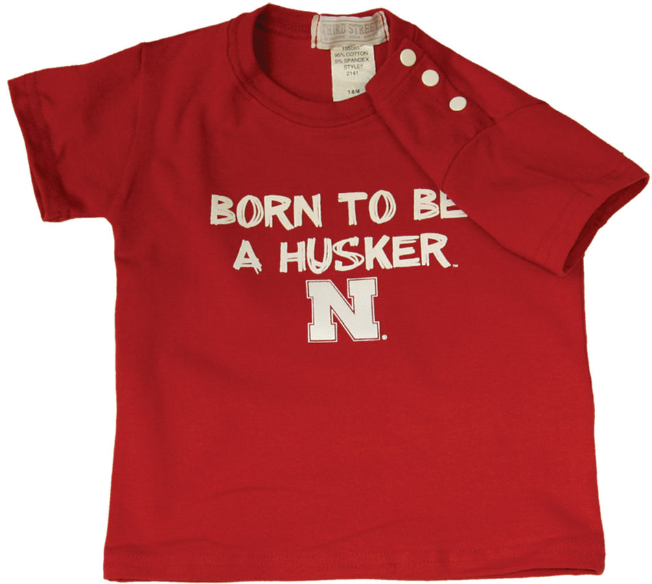 3ST BORN TO BE RED INFANT TEE