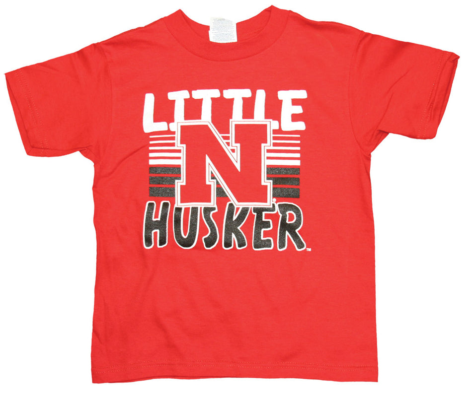 LITTLE HUSKER GLOW IN DARK TEE