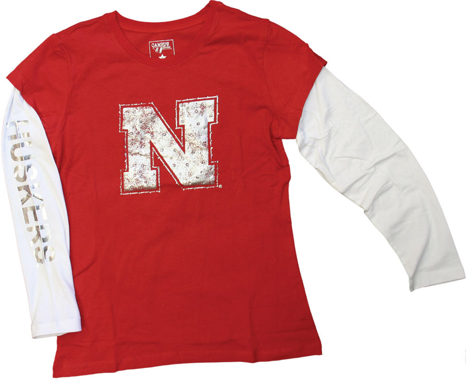 G. L/S SPKLE N RD TEE
