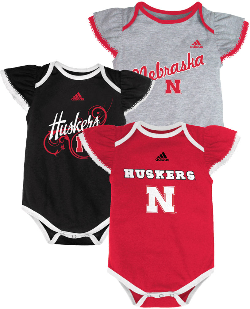 GIRLS 3 PACK ONESIES