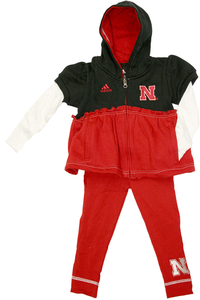 AD GIRLS  F/Z LAYERED HOOD & LEG SET