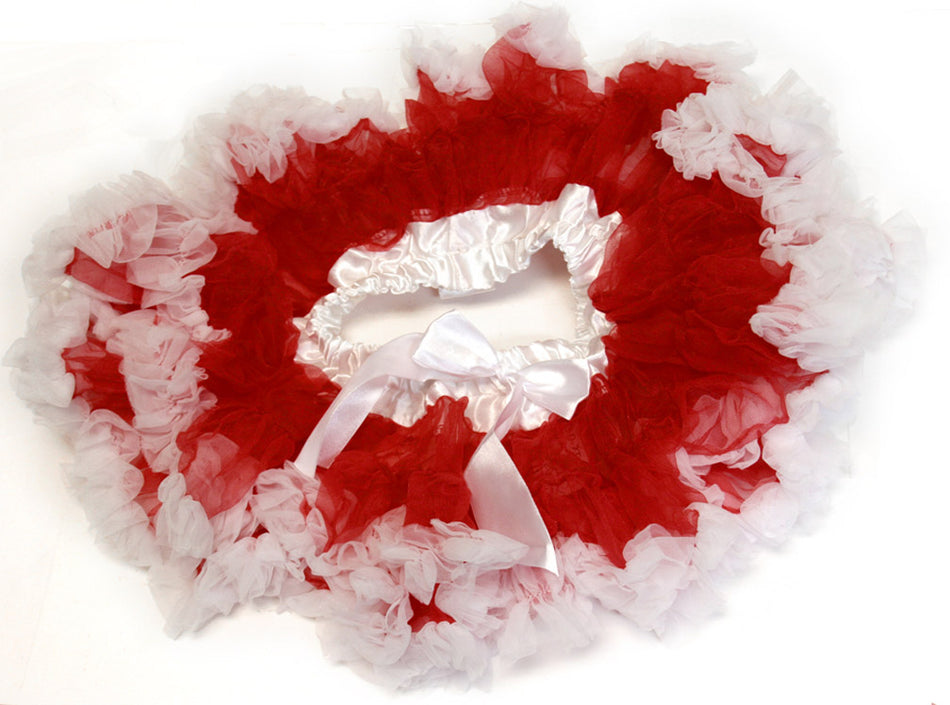 NEBR RED WHT TUTU