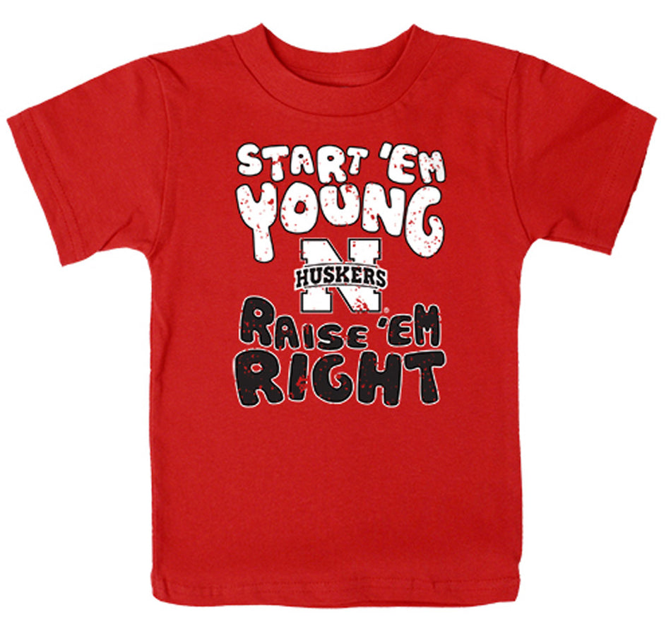Nebraska Toddler Training Tee