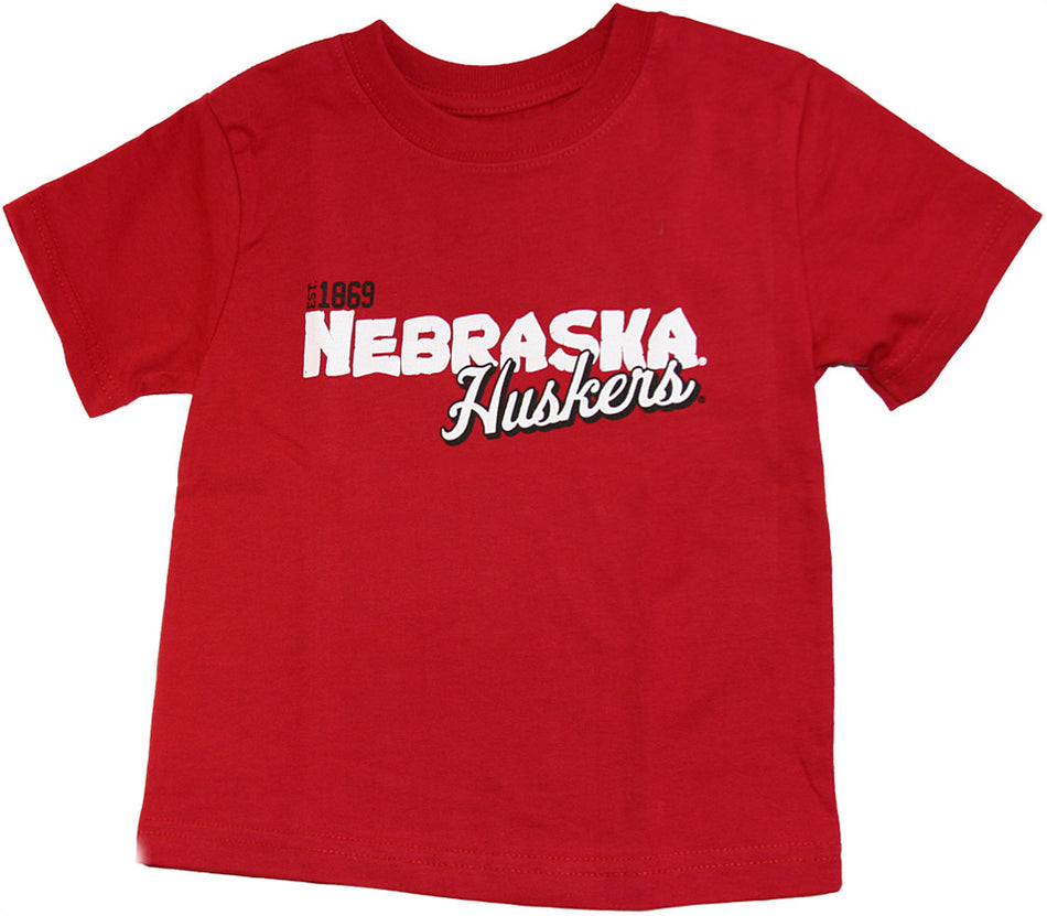 Toddler Red Short Sleeve Tee
