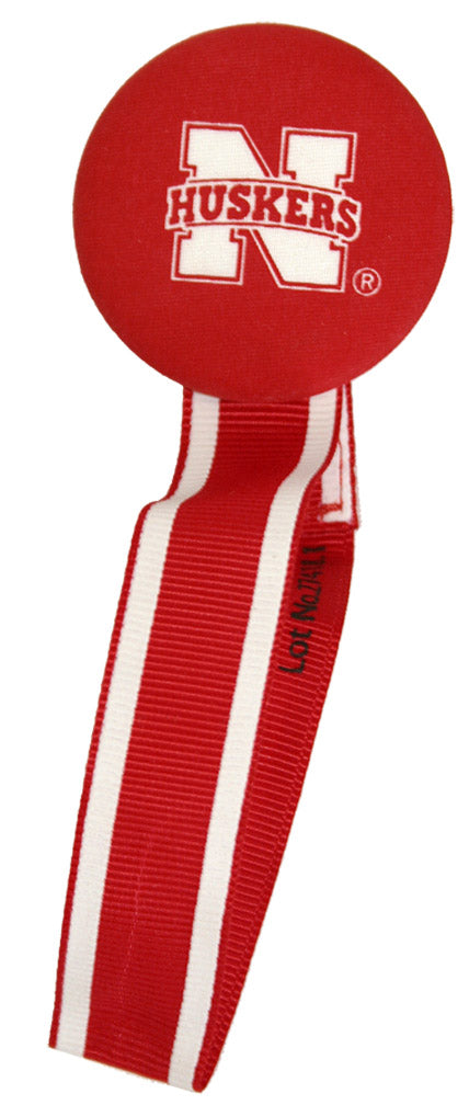 Husker Baby Pacifier Clip