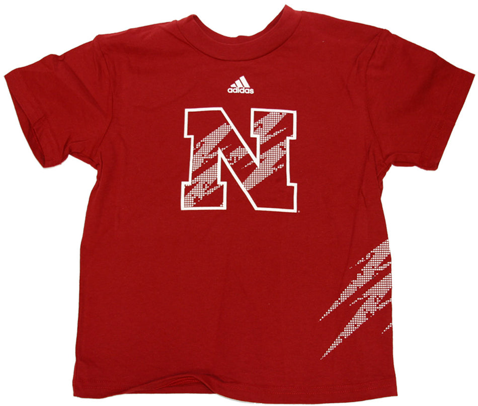 Children's Red S/S Logo Shock Tee