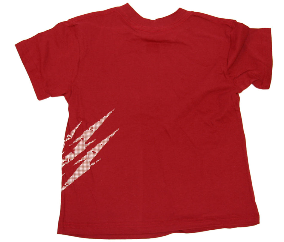 Children's Red S/S Logo Shock Tee