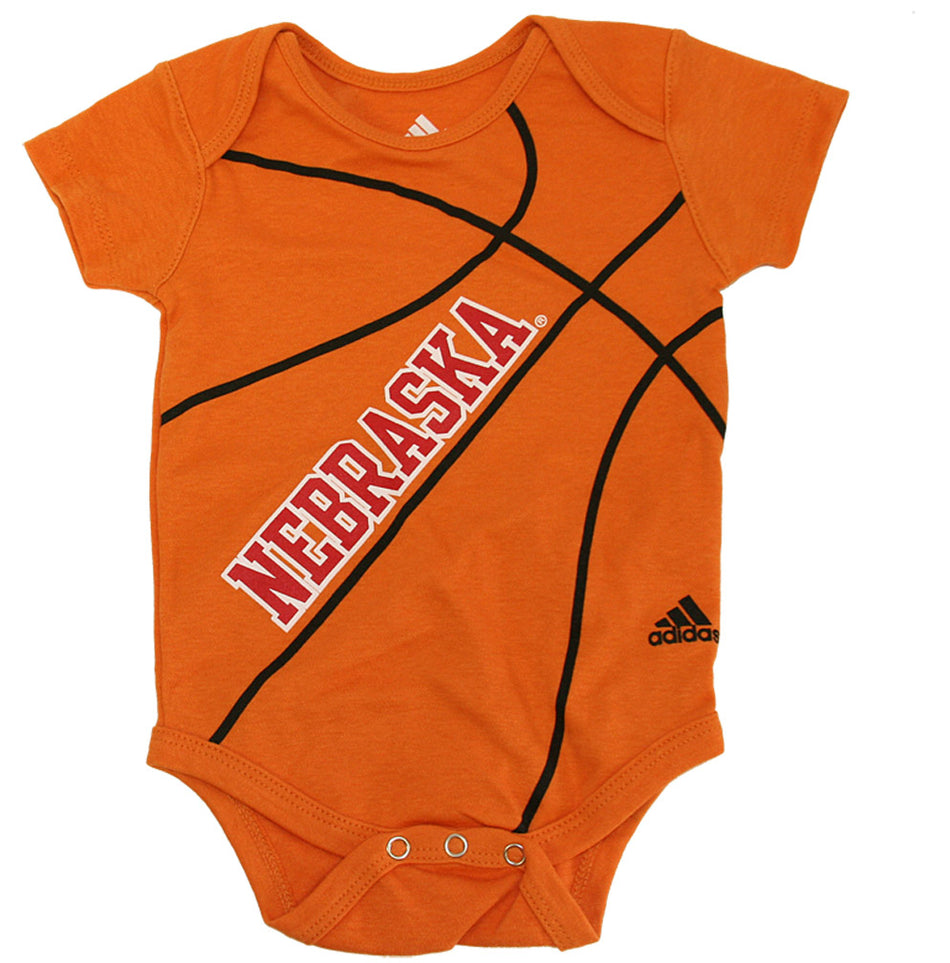 Adidas Huskers Infant Basketball Onesie