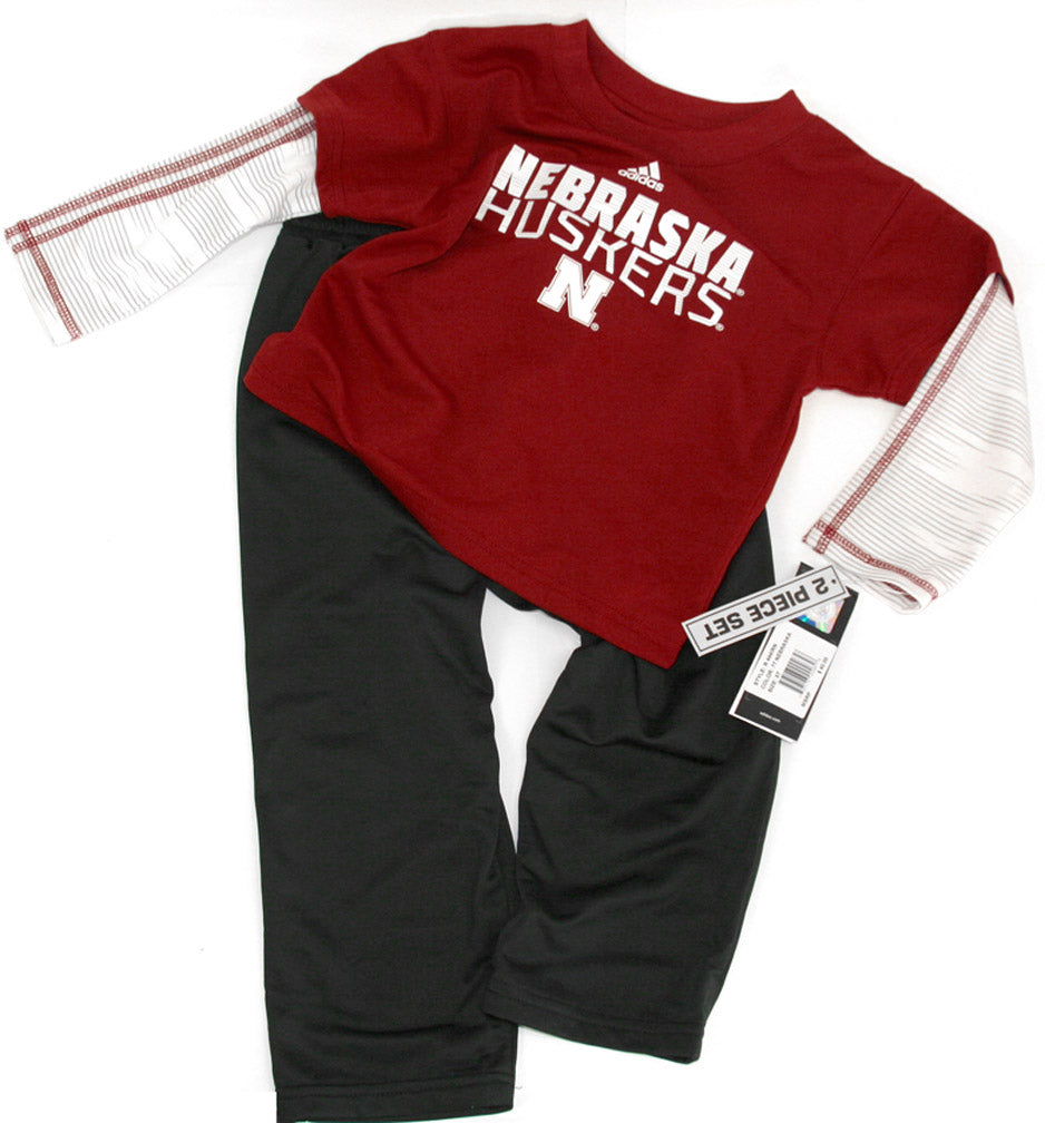 Adidas Kids L/S Tee and Pant Set