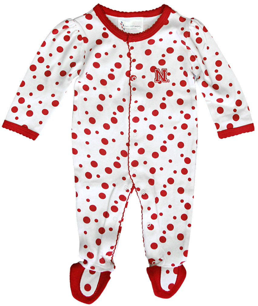 Infant Polka Dot Footed Creeper