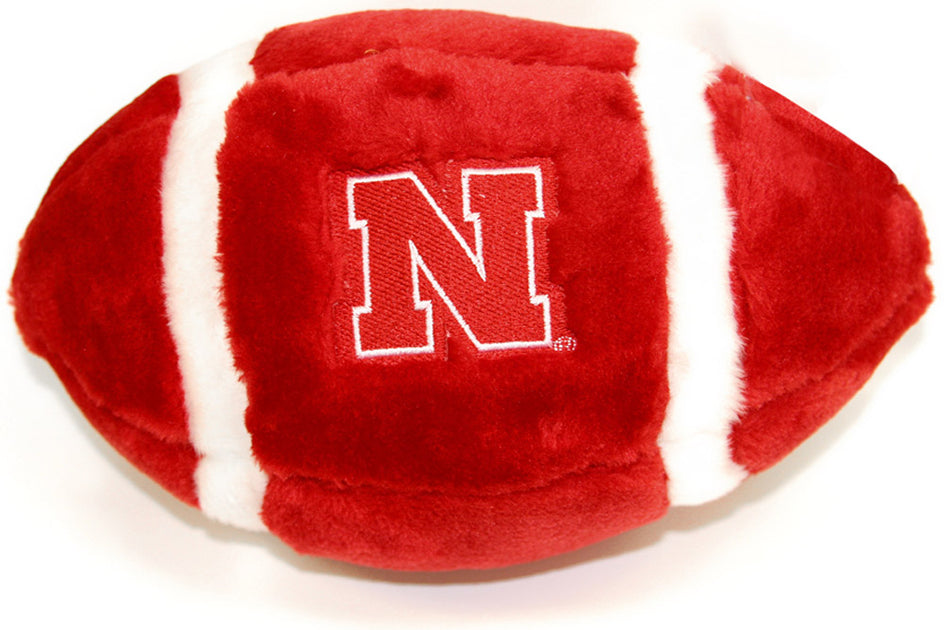Huskers Plush Football with Iron N
