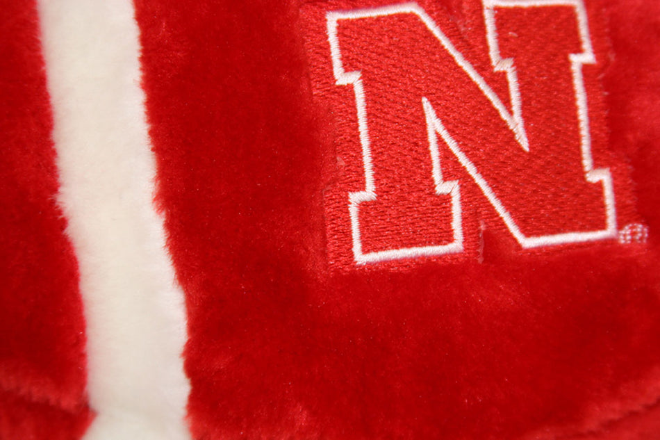 Huskers Plush Football with Iron N
