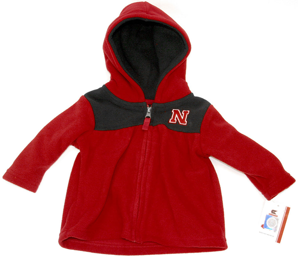 Red/Black Snowflake Polar Fleece Set