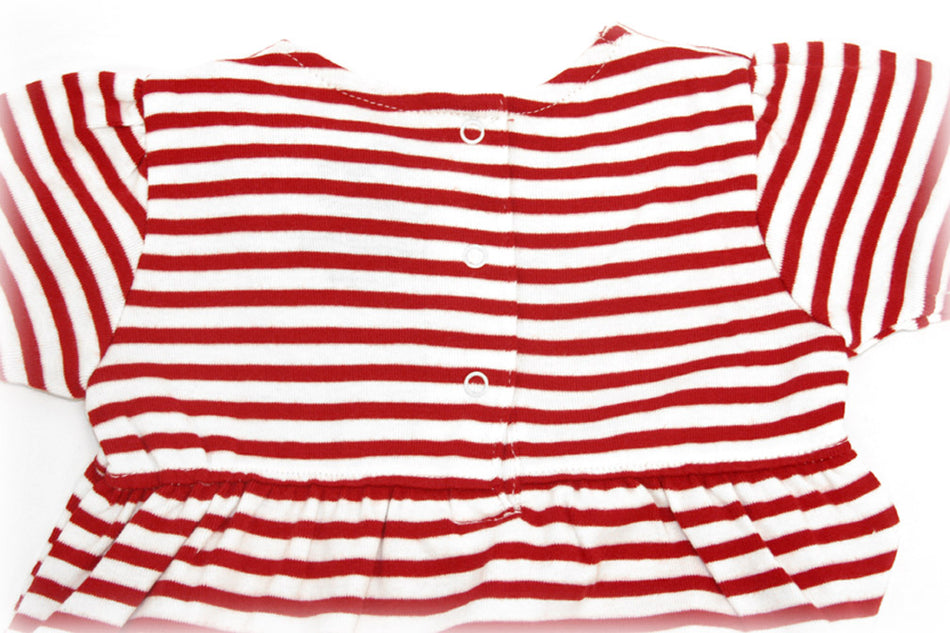 Red and White Striped Jumper