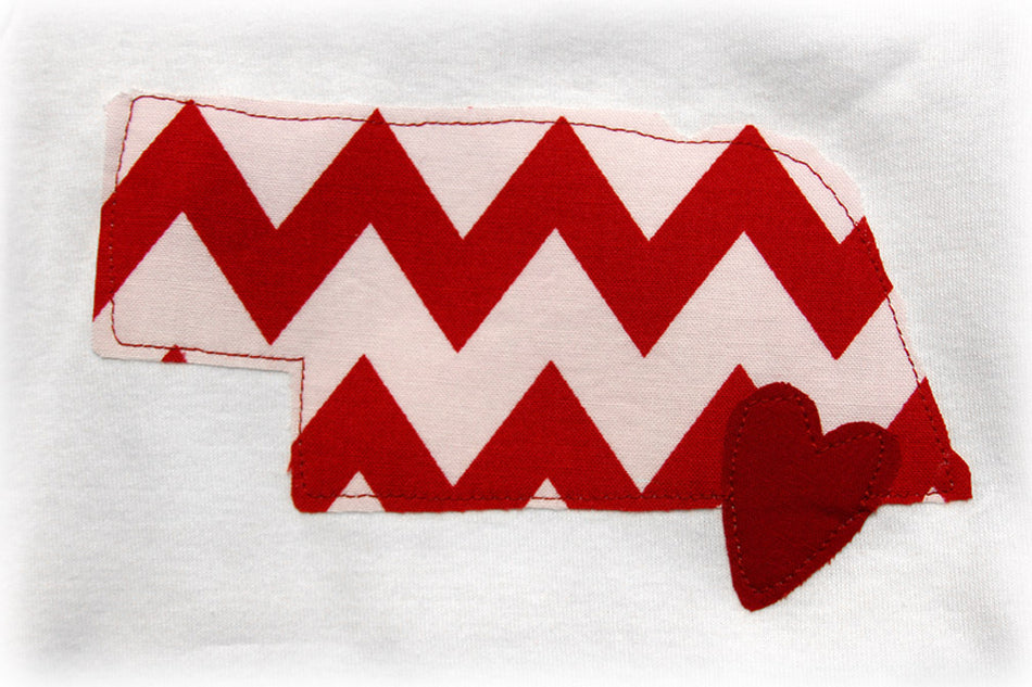 Chevron NE Onesie