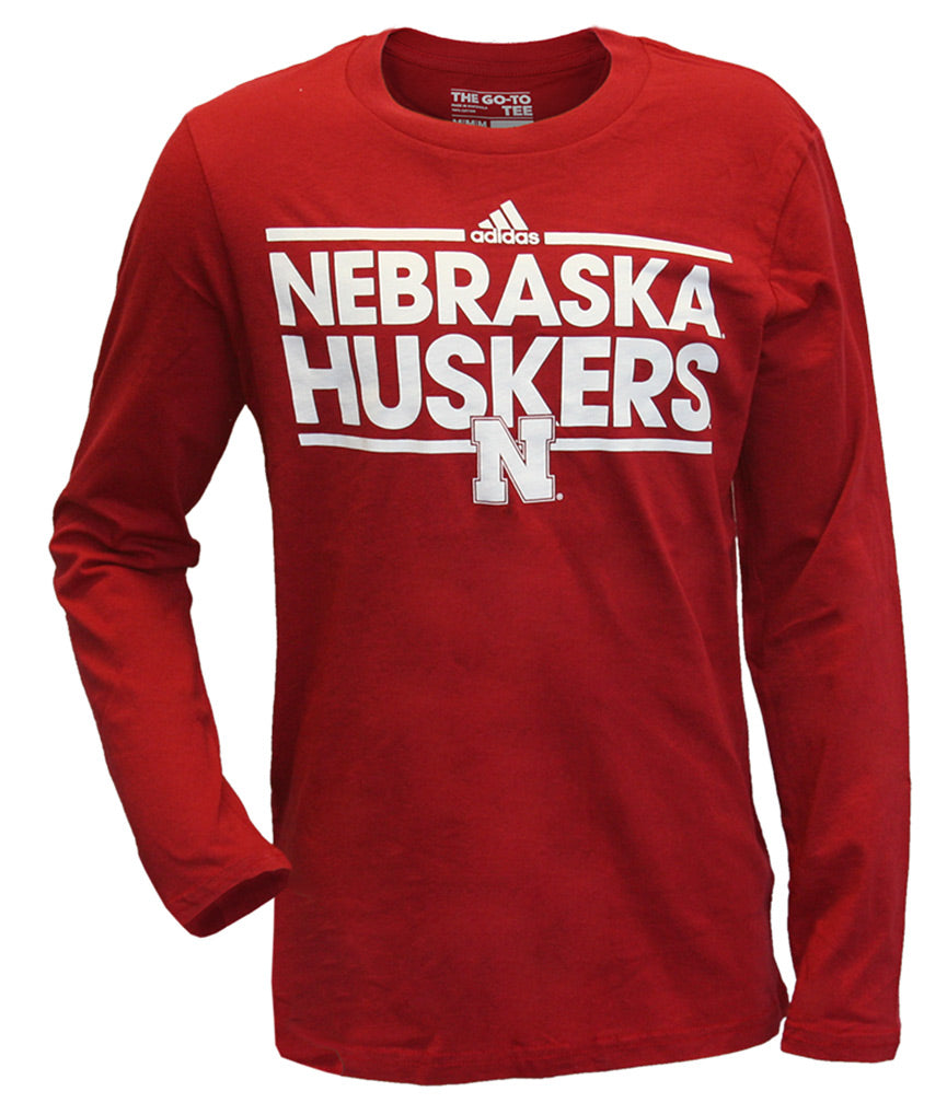 Adidas Toddlers Huskers Long Sleeve Dassler Tee