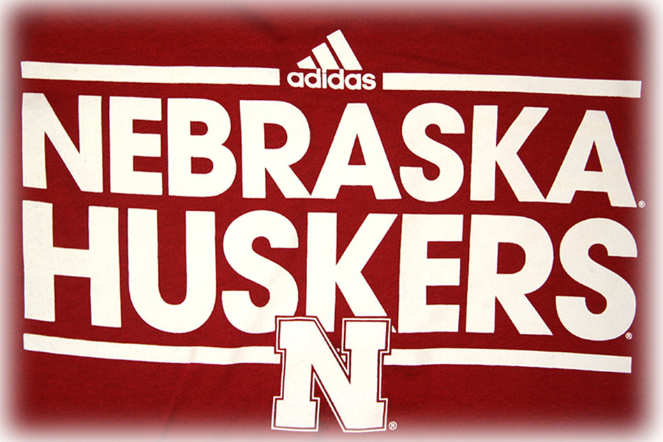 Youth Adidas Nebraska Huskers Long Sleeve Dassler Tee