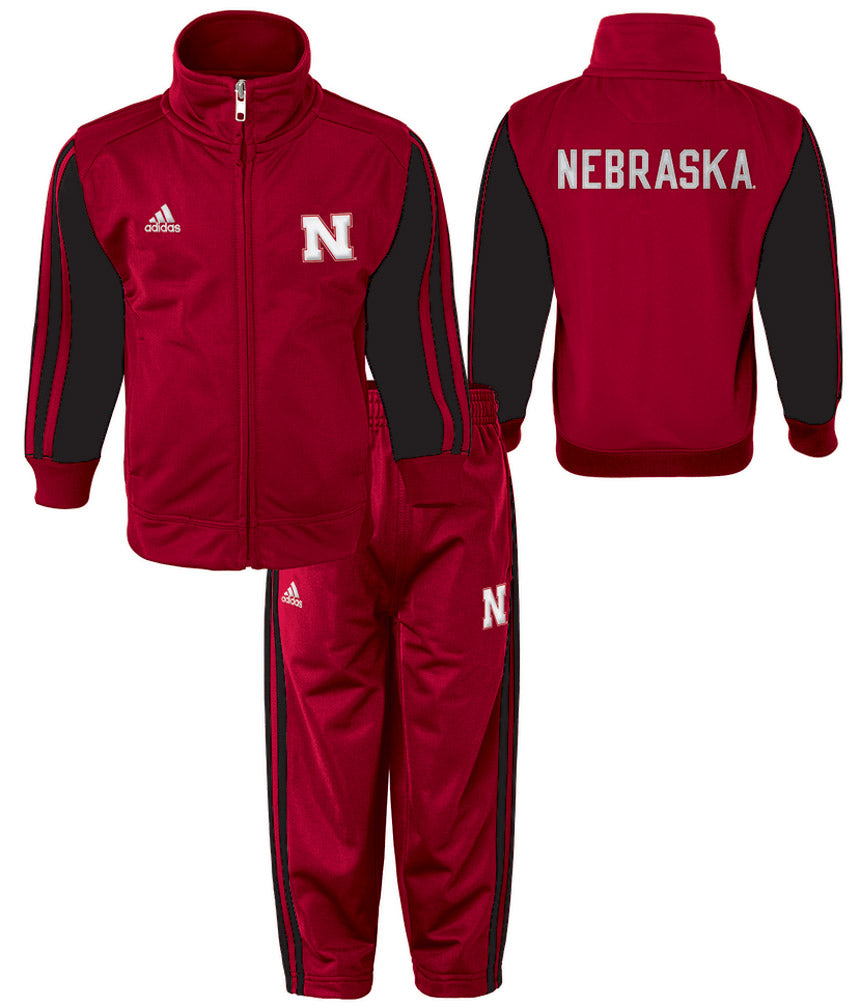Adidas Lil' Huskers Half Back Track Set