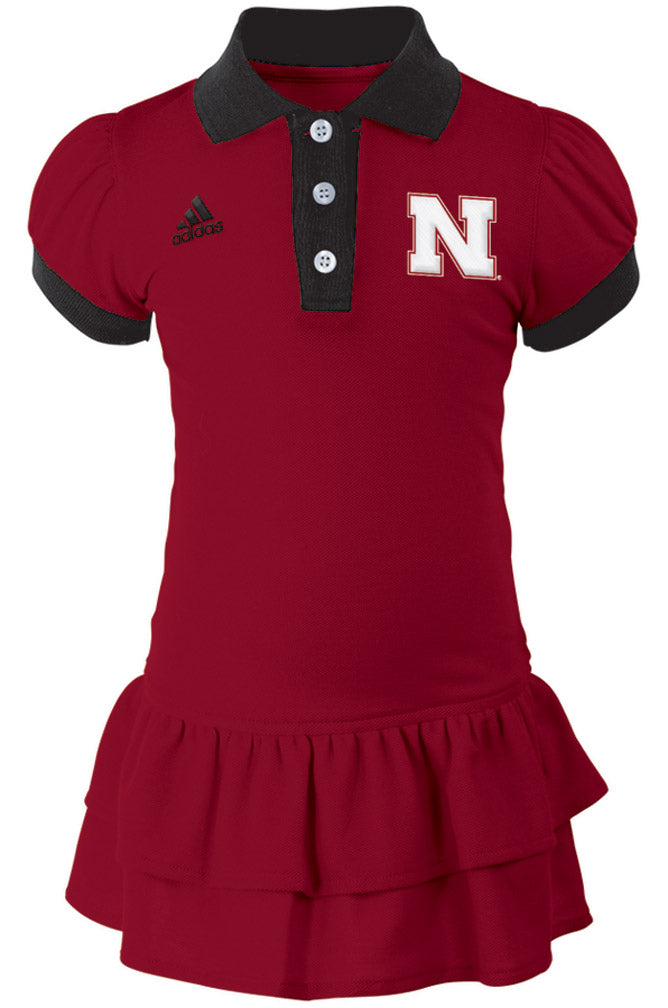Adidas Lil' Husker Gals Prep Fan Polo Dress