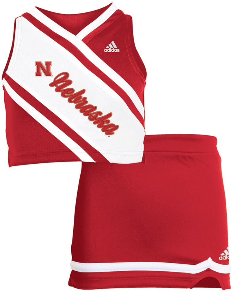 Adidas 2 Piece Nebraska  Cheer Set