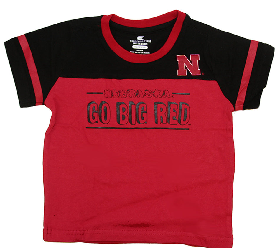 Infant Go Big Red Nebraska Ref Tee