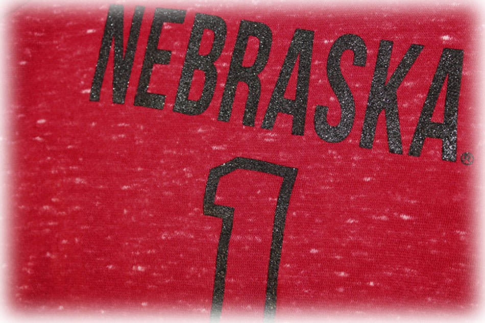 Nebraska Toddlers Party Vibe Raglan Sweat