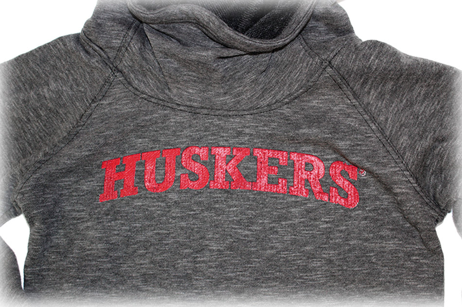 Nebraska Girls Cowl Hoodie