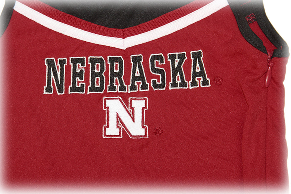 Nebraska Infant Colsseum Girls Cheer Set