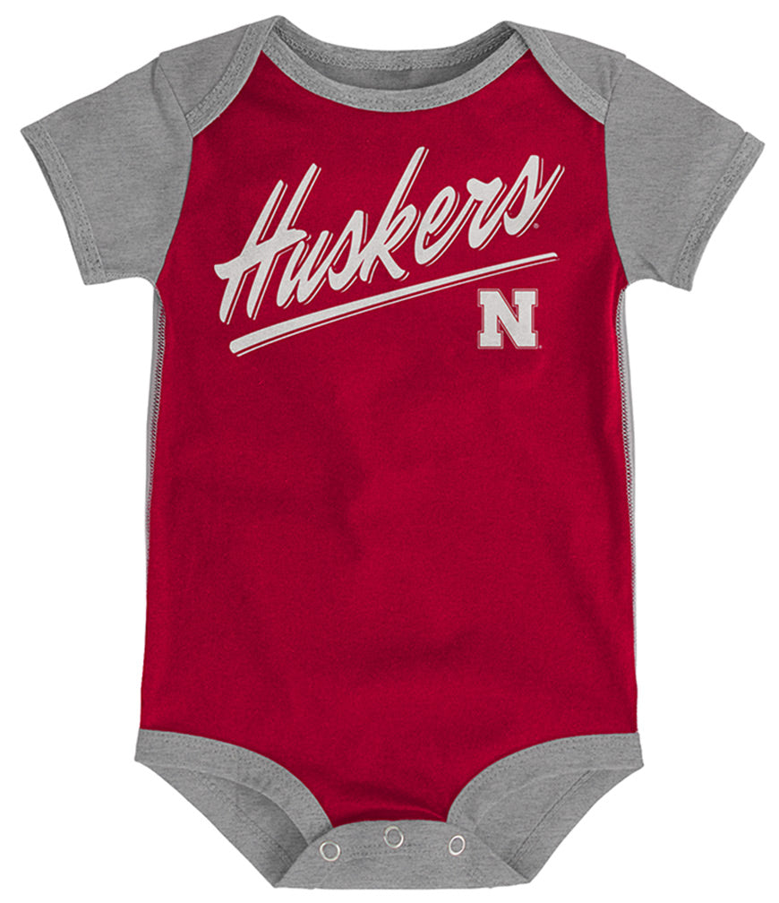 Adidas Nebraska Infants Two Piece Onesie Set