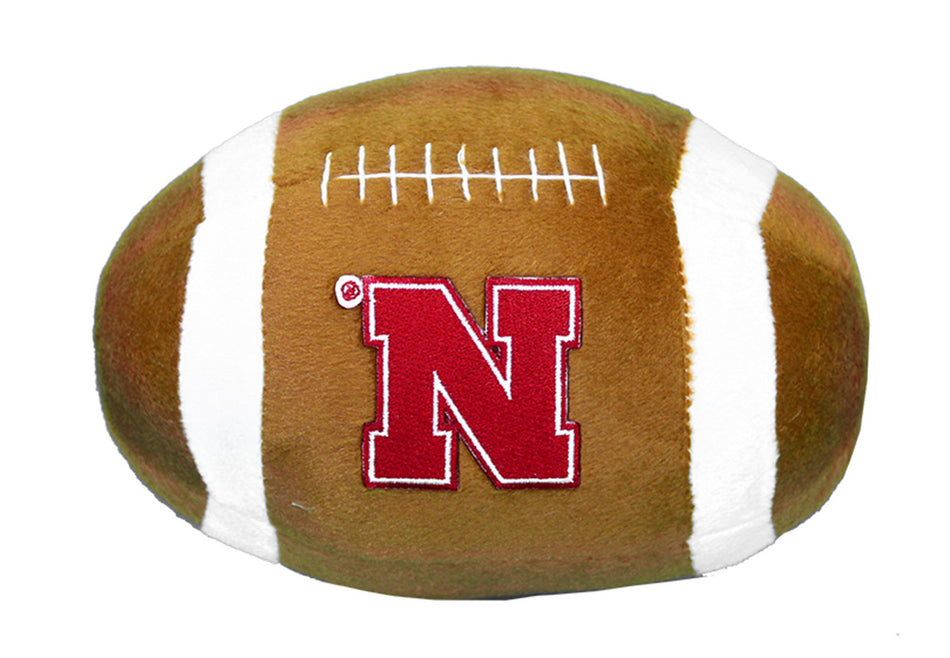 Huskers Plush Football with Iron N