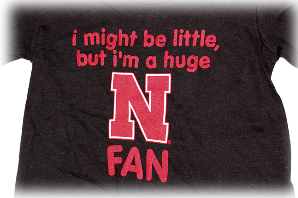 Huge Little Husker Fan Tee