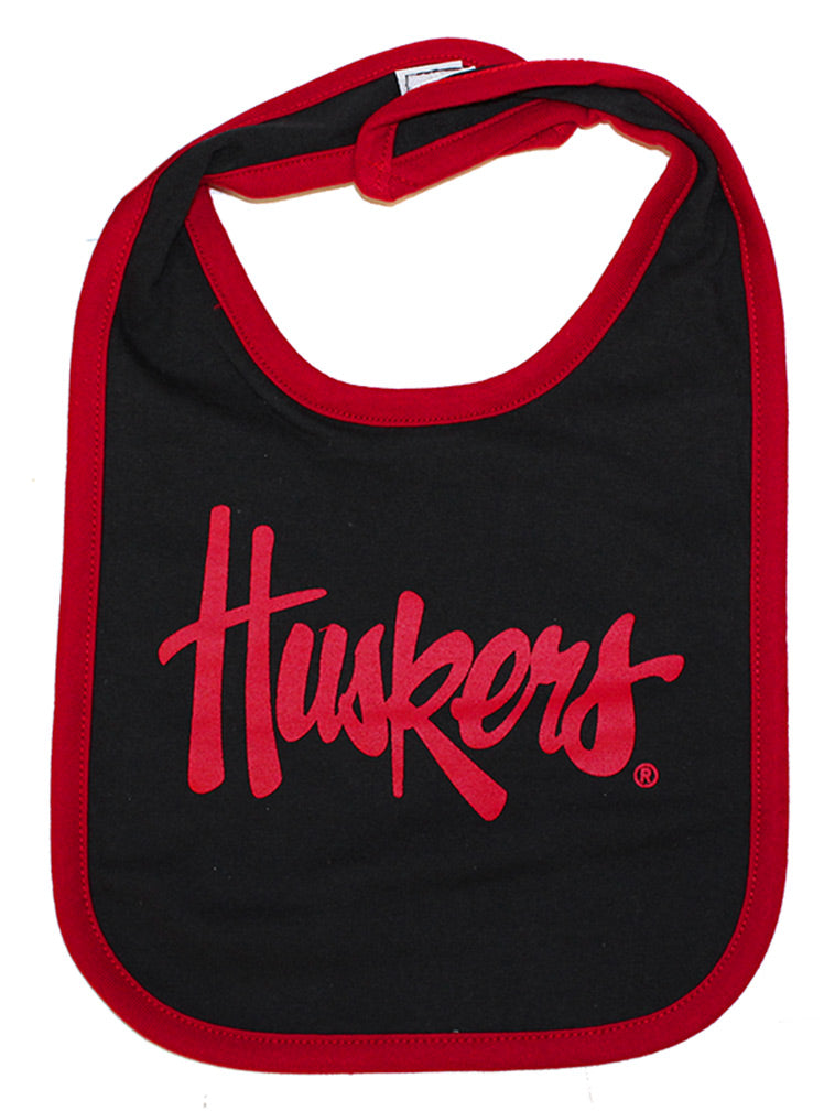 Nebraska Rookie Onesie Bib Set
