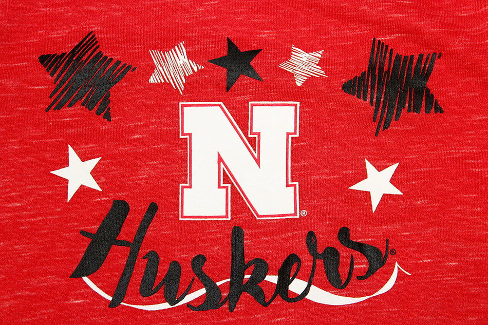 Nebraska Janice Toddler Star Tee