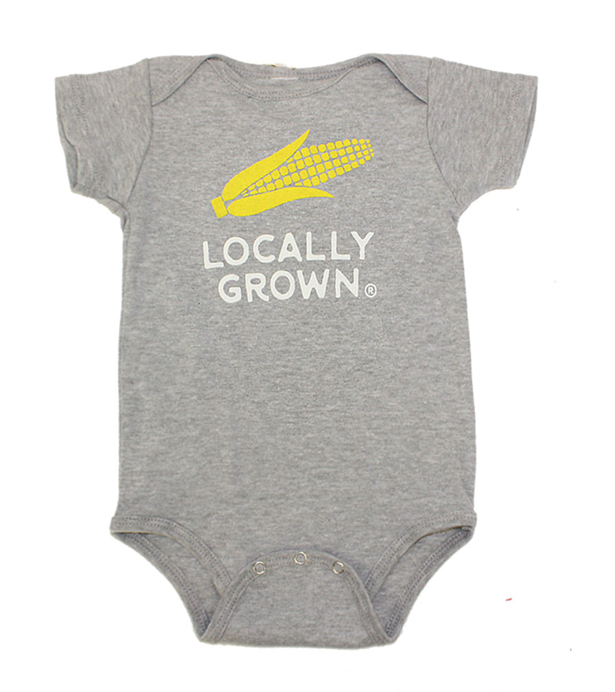 Locally Grown Corn Cob Onesie