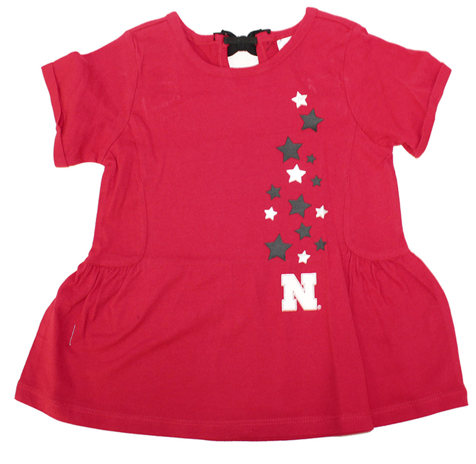 Girls Nebraska Star Dress Set