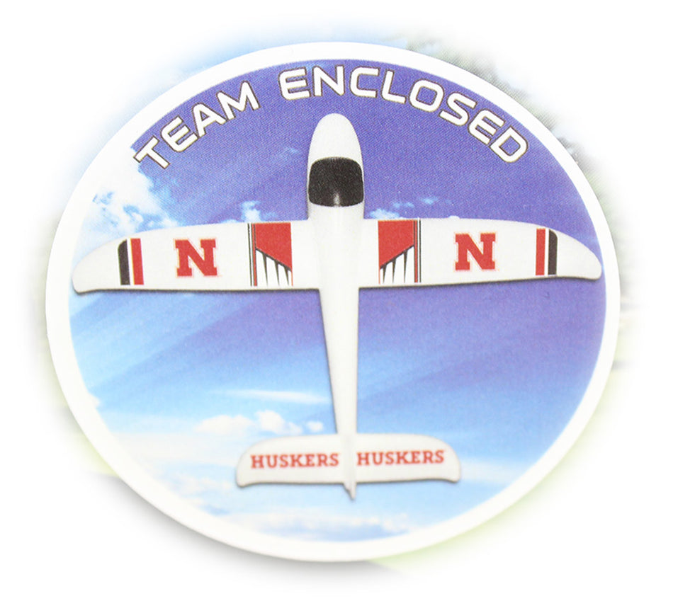 Huskers Foam Glider Plane DIY