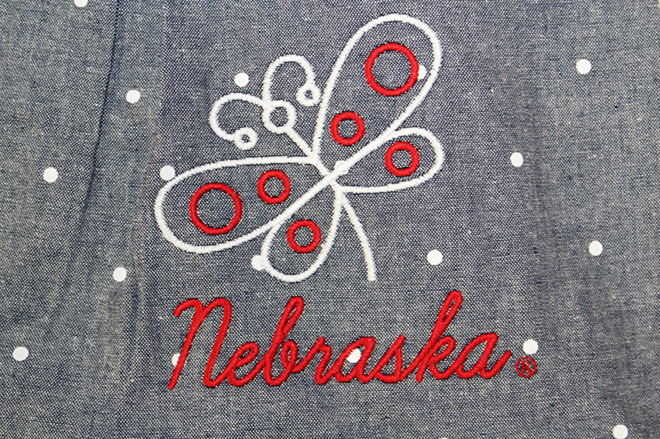 Nebraska Chambray Infant Dress Set