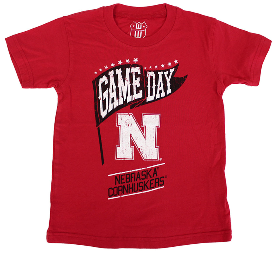 Husker Kids Gameday Pennant Tee