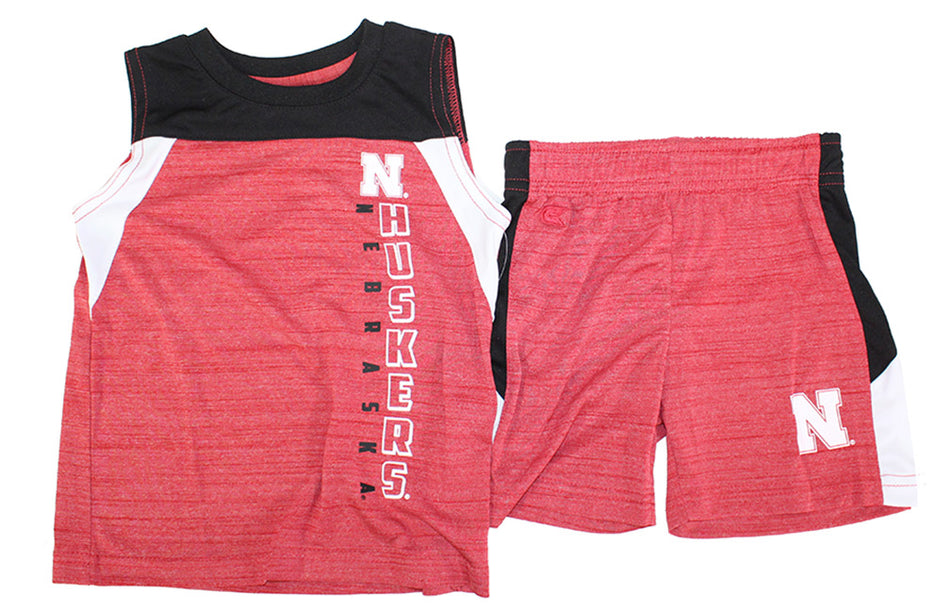 Huskers Toddler Titan Short Set