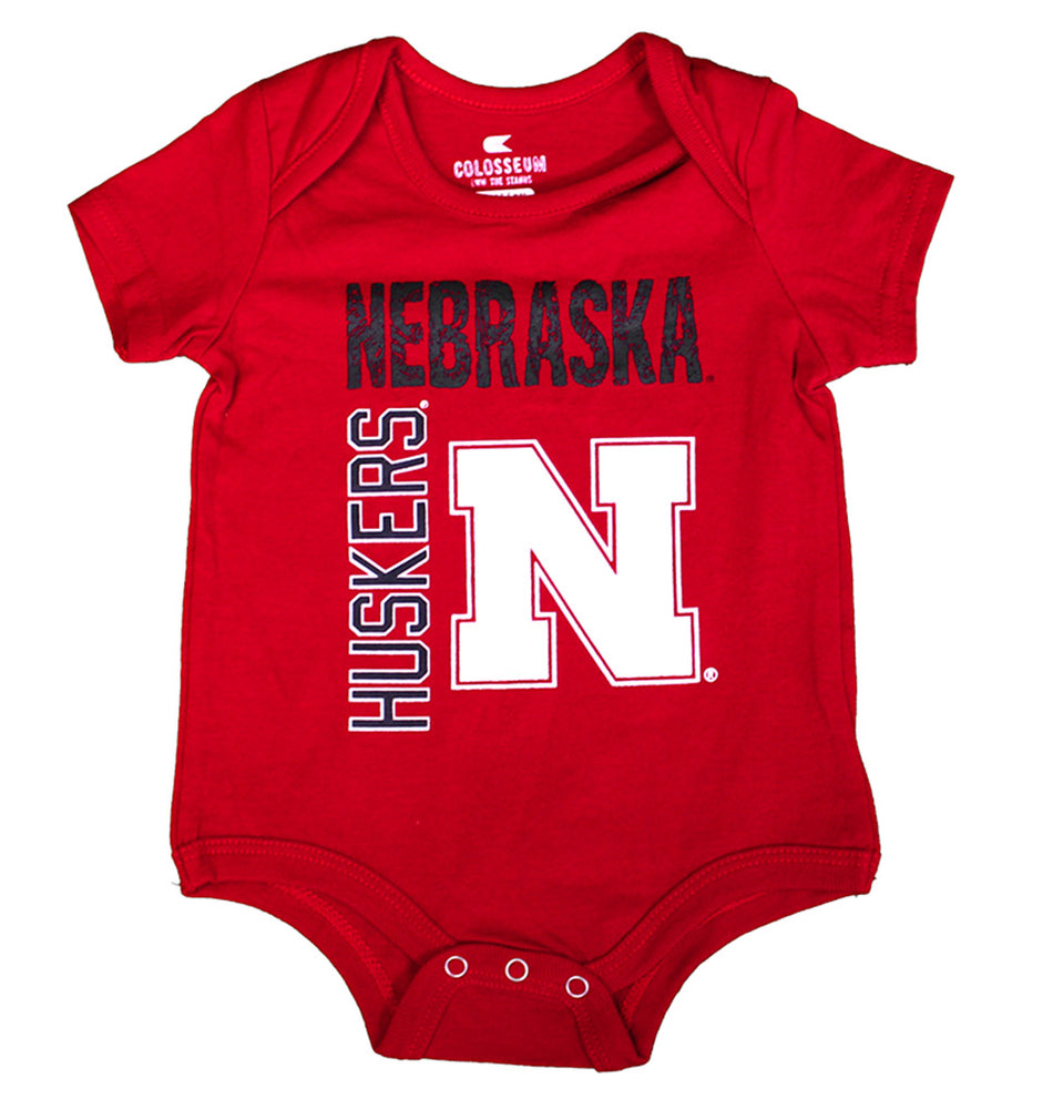 Nebraska Infant Onesie - Red