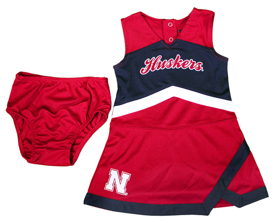 Nebraska Cheer Captain Dress Set