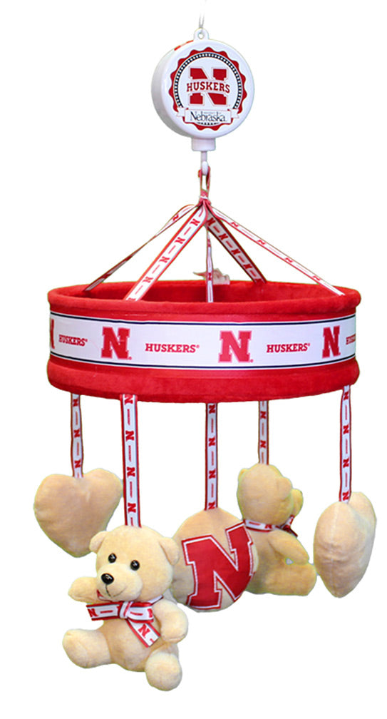 Huskers Lulliby Crib Mobile