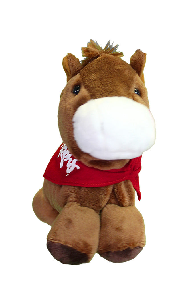 Nebraska Huskers Plush Horse