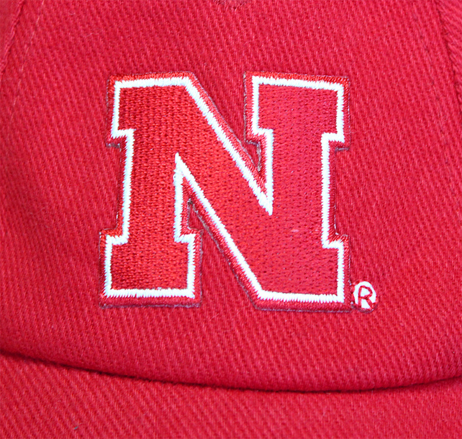 Nebraska Toddler Ball Cap - Red